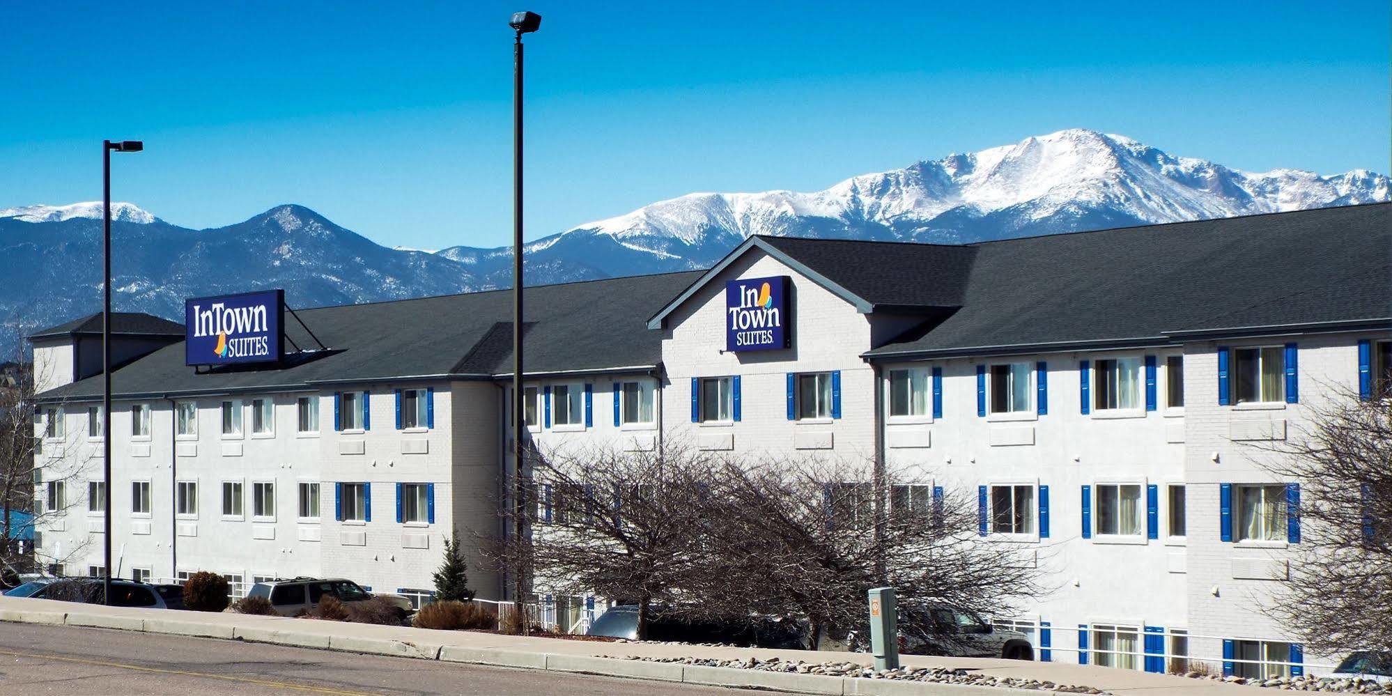 Intown Suites Extended Stay Colorado Springs Exterior photo
